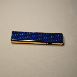 Blue and Gold LED Display Bar
